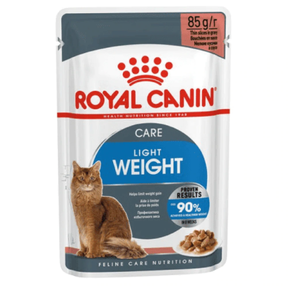 غذای پوچ گربه رویال کنین لایت ویت گروی ROYAL CANIN LIGHT WEIGHT CARE GARVY 85G - Image 1