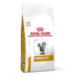 غذای خشک درمانی گربه رویال کنین مدل یورینری ROYAL CANIN URINARY S/O 1/5 KG(مخدوش)