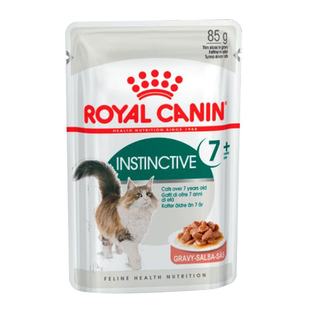 پوچ گربه مدل اینستینکتیو بالای7 سال رویال کنین ROYAL CANIN INSTINCTIVE+7 GARVY 85 G - Image 1