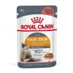 غذای پوچ گربه رویال کنین هیرانداسکین گروی  ROYAL CANIN HAIR AND SKIN GARVY 85G