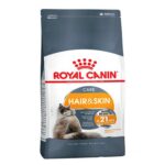 غذای خشک گربه رویال کنین هیرانداسکین ROYAL CANIN HAIR AND SKIN 400G
