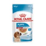 غذای پوچ سگ رویال کنین مدل مدیوم پاپی ROYAL CANIN  MEDIUM PUPPY 140 G